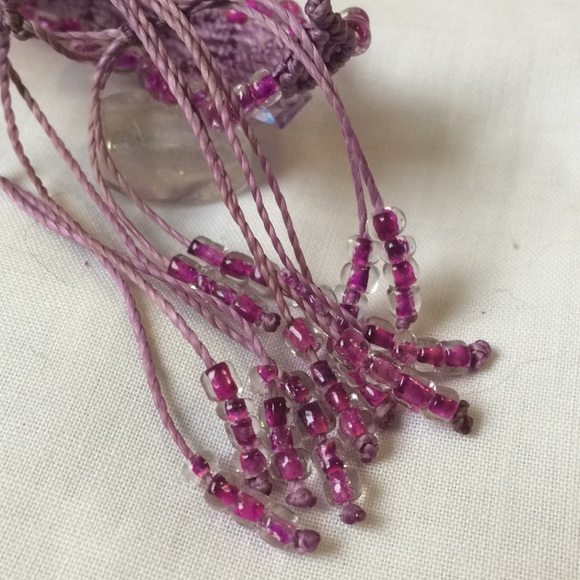 Bead and cord bracelet - Picture 4 of 5